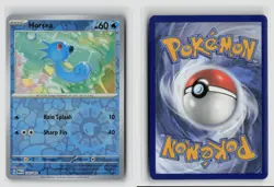 Horsea #116/165 Sv Scarlet & Violet 151 Reverse Holo Pokemon TCG NM - Image 3