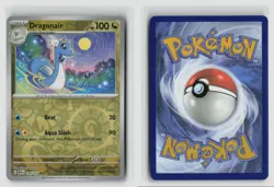 Dragonair #148/165 Sv Scarlet & Violet 151 Uncommon Reverse Holo Pokemon TCG NM - Image 3