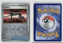 Grabber #162/165 Sv Scarlet & Violet 151 Uncommon Reverse Holo Pokemon TCG LP - Image 3