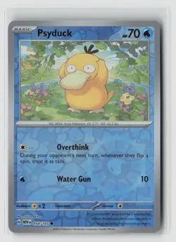 Psyduck #054/165 Sv Scarlet & Violet 151 Common Reverse Holo Pokemon TCG LP - Image 1