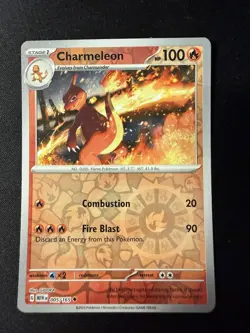 Charmeleon 005/165 Reverse Holo SV 151- Pokemon Card - Image 1