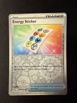 Energy Sticker Trainer Item 159/165 Reverse Holo SV 151- Pokemon Card - Image 1