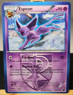 Espeon Team Plasma 48/116 Plasma Freeze EX POKEMON ENGLISCH VINTAGE - Image 1