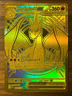 2026 POKEMON ASC EN-ASCENDED HEROES MEGA HYPER RARE MEGA CHARIZARD Y EX - Image 1