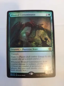 Bloated Contaminator Phyrexia: All Will Be One Foil - Image 1