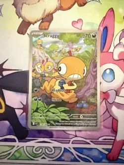 Scraggy 138/086 Pokemon White Flare Illustration Rare - Image 1