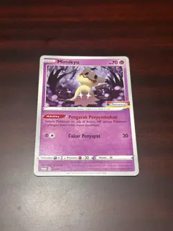 Pokemon TCG Bahasa Indonesia Language Mimikyu Indomaret Promo 049/S-P - Image 1