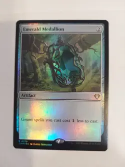 Emerald Medallion Commander Masters Foil - Image 1