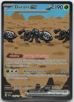 Durant ex Special Illustration Rare SV08: Surging Sparks 236/191 Pokemon TCG - Image 1