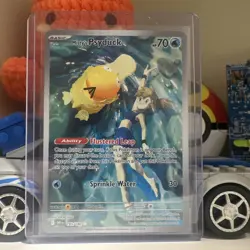 Misty's Psyduck 193/182 Illustration Rare Pokemon TCG Destined Rivals NM - Image 1