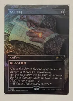 Sol Ring Rainbow Foil - Secret Lair MTG Magic the Gathering - Image 1