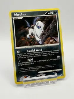 Pokemon TCG Absol Secret Wonders 21/132 Rare Non-Holo 2007 - Image 1