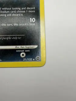 Pokemon TCG Absol Secret Wonders 21/132 Rare Non-Holo 2007 - Image 5