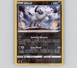 Absol 097/189 Reverse Holo R Astral Radiance NM Pokemon - Image 1