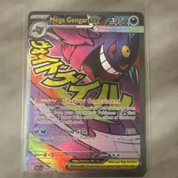 Mega Gengar ex 269/217 Ascended Heroes Secret Rare Full Art Pokemon Card NM - Image 1