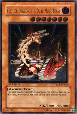 Fusilier Dragon, The Dual-Mode Beast - RDS-EN031 - Ultimate Rare - 1st Edition x - Image 1