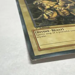 Konami Yu-Gi-Oh! The Winged Dragon of Ra GBI-003 Divine-Beast 1st Edition Card - Image 2