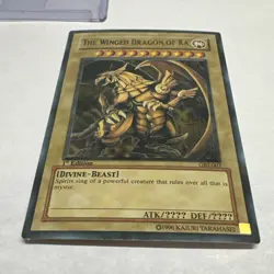 Konami Yu-Gi-Oh! The Winged Dragon of Ra GBI-003 Divine-Beast 1st Edition Card - Image 3