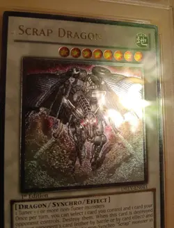 Yu-Gi-Oh 2010 Scrap Dragon PSA 9 MINT DREV-EN043 1st Edition Ultimate Rare! - Image 2