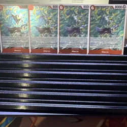 One Piece 4x Marco OP16-014 R Playset RED NM - Image 1