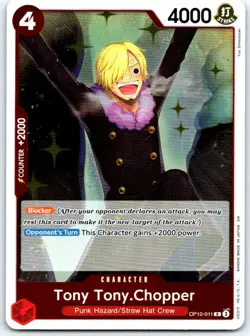 Tony Tony.Chopper OP10-011 Premium Booster -The Best- Vol. 2 One Piece Foil NM - Image 1
