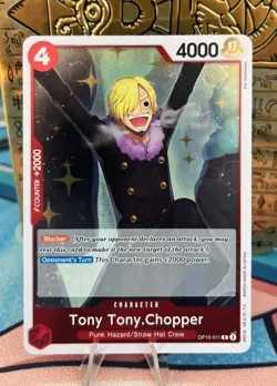 Tony Tony.Chopper Foil OP10-011 NM One Piece - Image 1