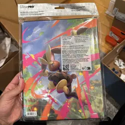 Pokemon Mega Evolution Phantasmal Flames 9 Pocket Portfolio Holds 252 Cards! NEW - Image 2