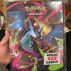 Pokemon Mega Evolution Phantasmal Flames 9 Pocket Portfolio Holds 252 Cards! NEW - Image 3