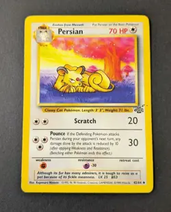 Persian 42/64 - Jungle Set *LP* Uncommon Pokemon Card - Image 2