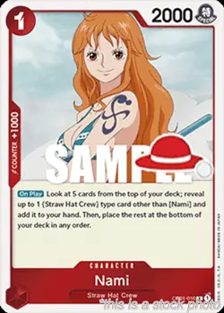 Nami - OP01-016 (Luffy Deck) [LT-01 - OP01-016]NMOne Piece Card Game - Image 1