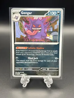 Gengar 050/088 POR Reverse Holo Pokemon TCG Card - Image 1