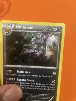Pokemon TCG Umbreon XY96 Black Star Promo Holo Card - Image 3