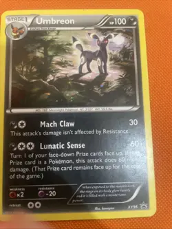 Pokemon TCG Umbreon XY96 Black Star Promo Holo Card - Image 4