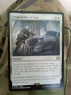 From Father to Son - 0020 - MTG FINAL FANTASY - Rare - MINT PACK FRESH - Image 1