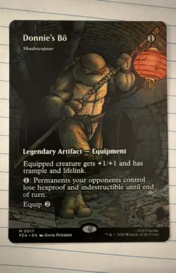 Donnie's Bo - Shadowspear (Borderless) Teenage Mutant Ninja Turtles Source... - Image 1