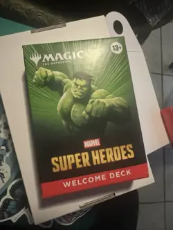 Magic the Gathering Marvel Super Heroes Welcome Deck (Green) Hulk - Image 1