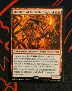MTG Overlord of the Boilerbilges x1 Near Mint from Duskmourn: House of Horror - Image 1