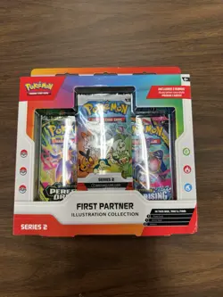 Pokemon TCG First Partner Illustration Collection Series 2 Box 3 Packs Promo - Image 2