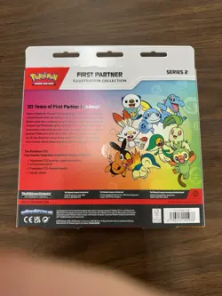 Pokemon TCG First Partner Illustration Collection Series 2 Box 3 Packs Promo - Image 5