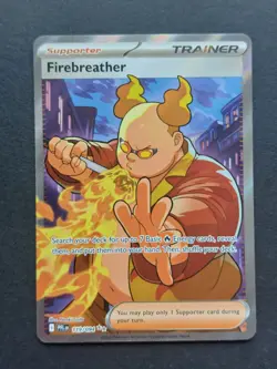 Firebreather 119/94 Phantasmal Flames Pokemon TCG NM - Image 1