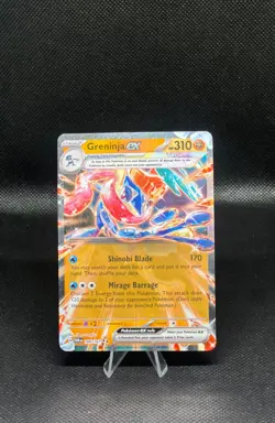 pokemon Greninja EX - 106/167 Double Rare Twilight Masquerade NM - Image 1