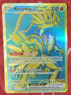 Koraidon ex (245/091) Hyper Rare - Pokemon TCG SV Paldean Fates - Near Mint - Image 1