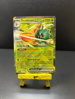 Pokemon Decidueye EX 015/197 Obsidian Flames Double Rare NM - Image 1