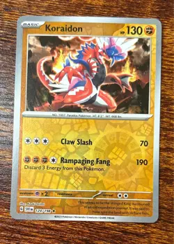 Koraidon 124/198 Scarlet & Violet Rare Holo NM Pokemon TCG - Image 1