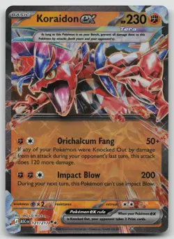 Koraidon ex 121/217 Double Rare Ascended Heroes Pokemon Near Mint - Image 1