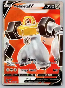 Melmetal V Pokemon GO 075/078 NM - Image 1