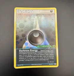 Pokemon Darkness Energy Emerald Reverse Holo Rare 86/106 English Special Energy - Image 1