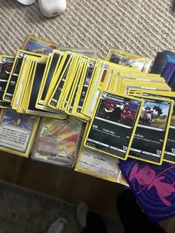 Pokemon TCG Mixed Lot Pokemon GO & Battle Academy Pikachu Blissey Trainer - Image 1
