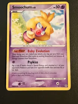 Pokemon TCG Smoochum 67/132 Secret Wonders DP3 NM - Image 1