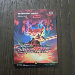 Mtg. Shantotto's Coercion. Foil Showcase. Final Fantasy. Pack Fresh - Image 1